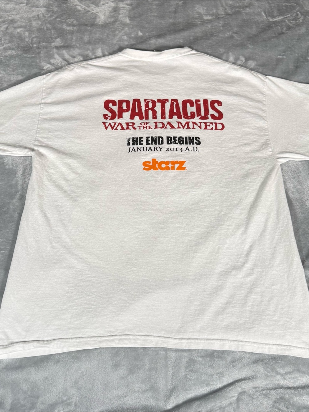 Spartacus War Of The Damned TV Show Promo T Shirt Mens XL Mega Graphic - Picture 7 of 10